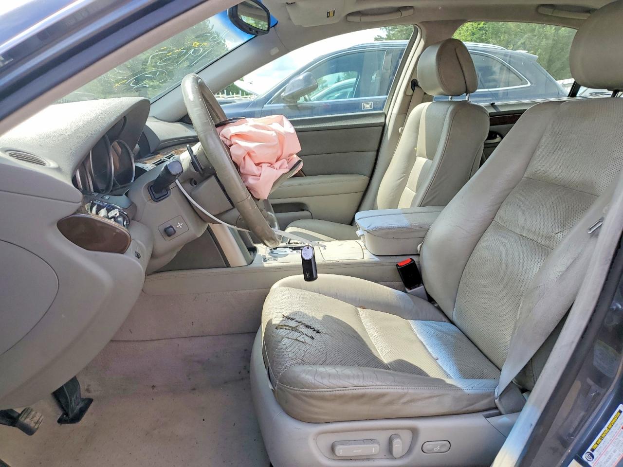 2008 Acura Rl Gray vin: JH4KB16698C003573