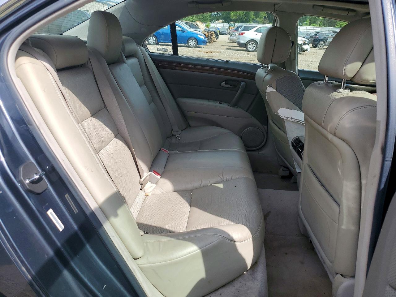 2008 Acura Rl Gray vin: JH4KB16698C003573