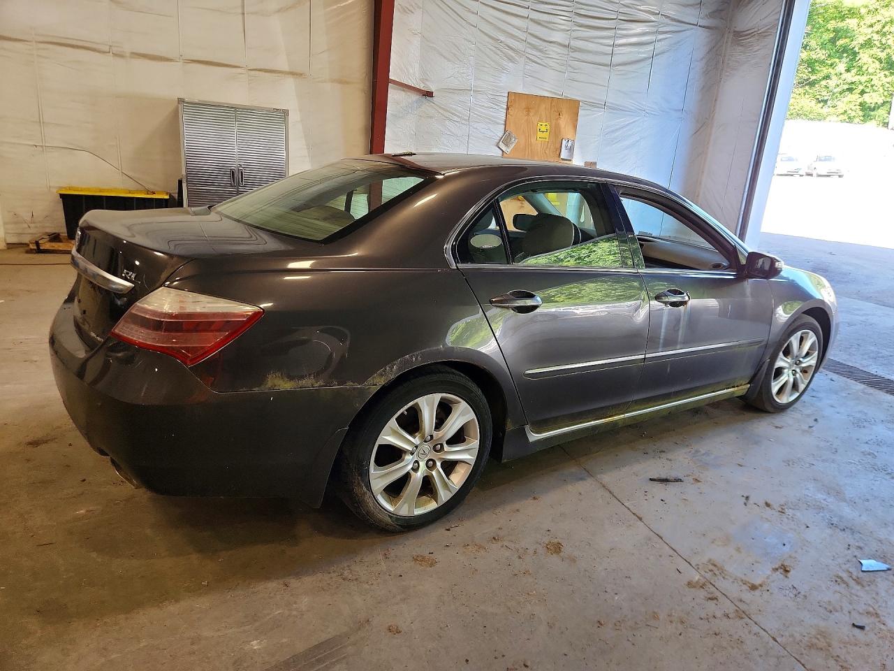 2009 Acura Rl Gray vin: JH4KB26639C000854