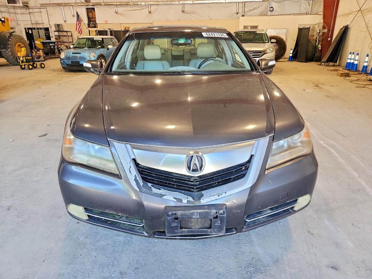 2009 Acura Rl Gray vin: JH4KB26639C000854