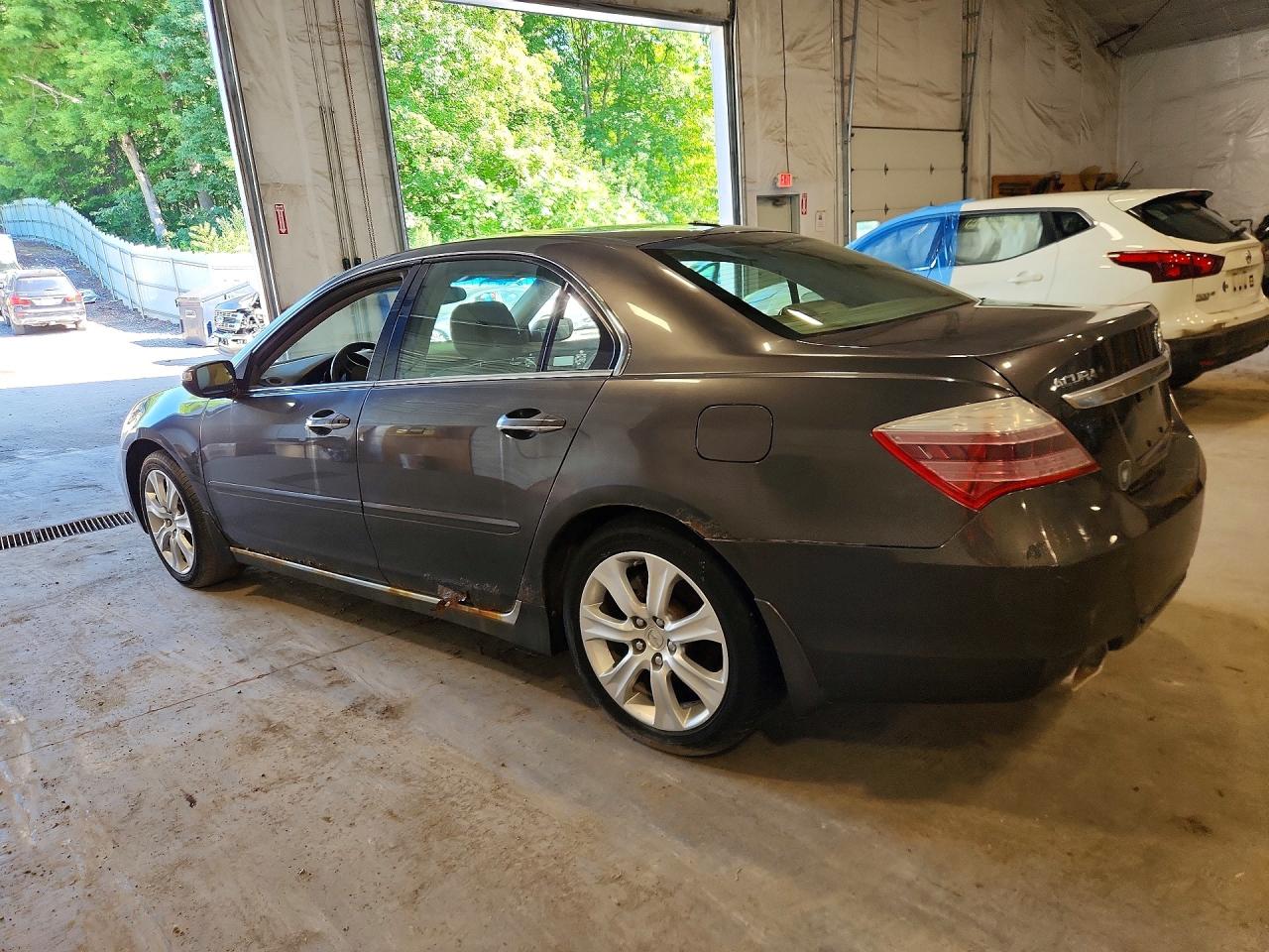 2009 Acura Rl Gray vin: JH4KB26639C000854