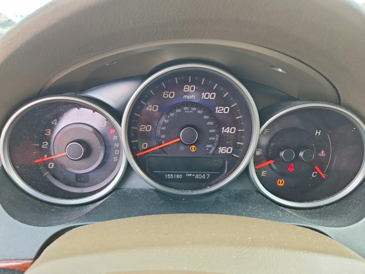 2009 Acura Rl Белый vin: JH4KB26639C001728