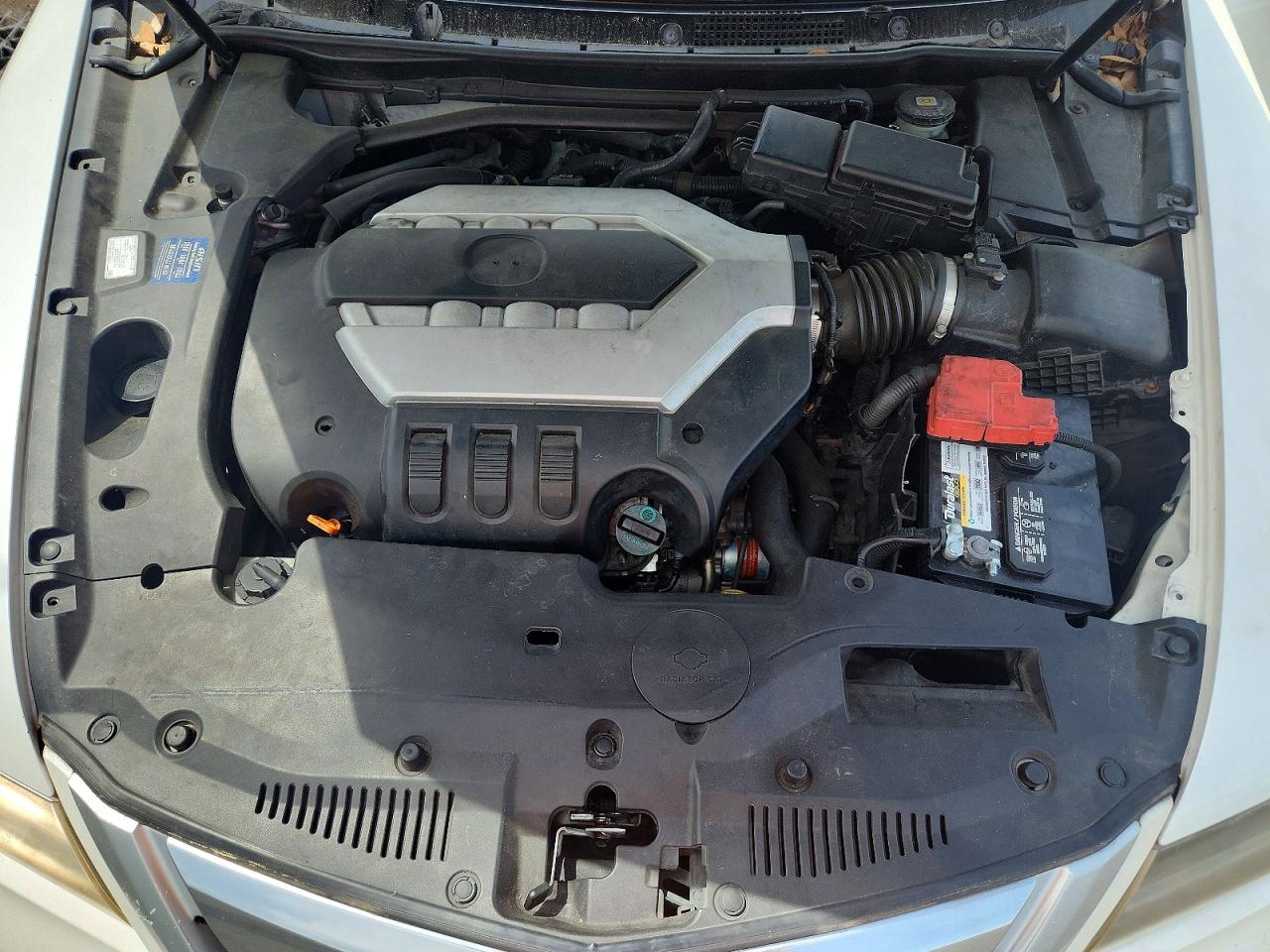 2009 Acura Rl Белый vin: JH4KB26639C001728