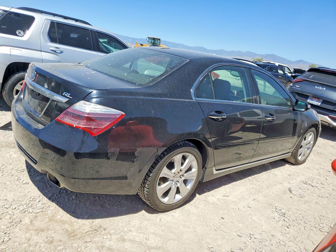 2009 Acura Rl Черный vin: JH4KB26649C000622