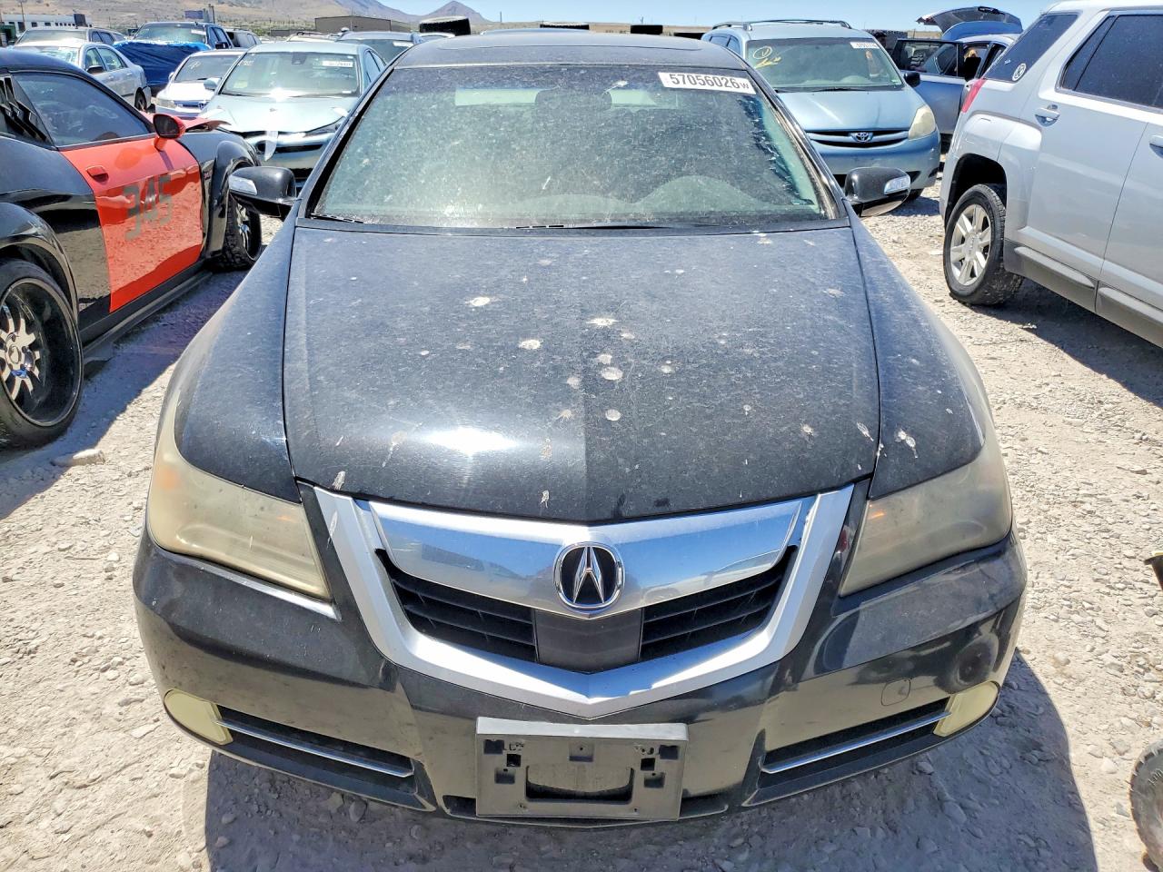 2009 Acura Rl Черный vin: JH4KB26649C000622