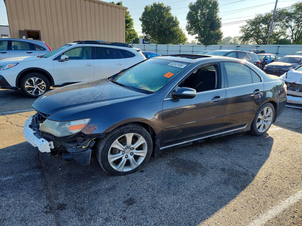 2009 Acura Rl Gray vin: JH4KB26649C002080