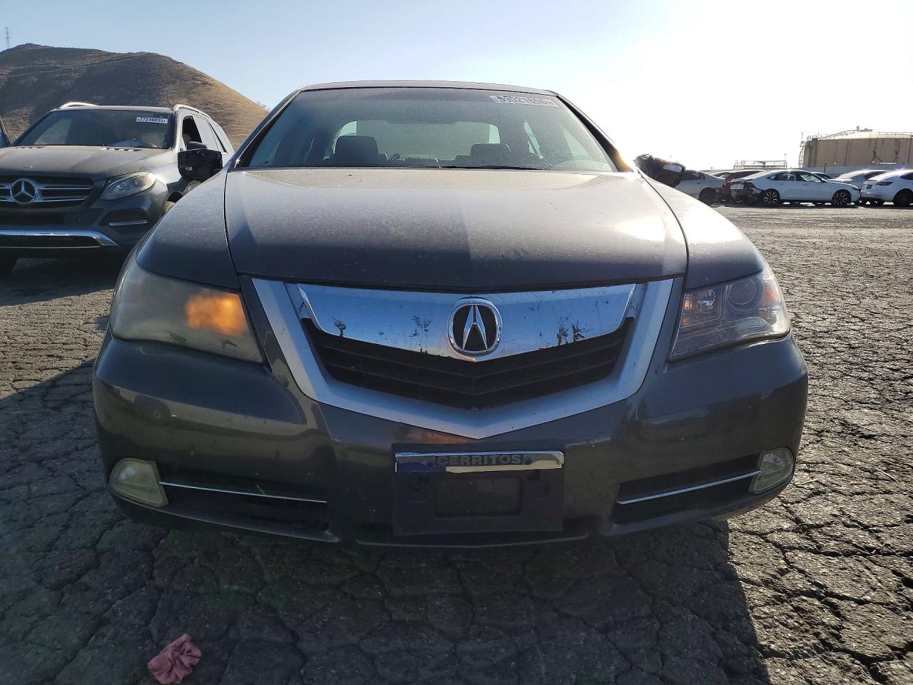 2009 Acura Rl Charcoal vin: JH4KB26679C002154