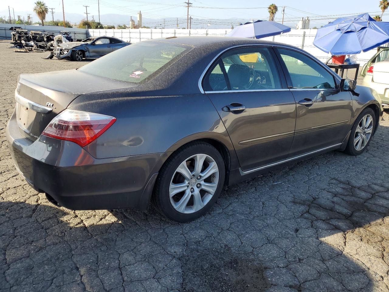2009 Acura Rl Charcoal vin: JH4KB26679C002154