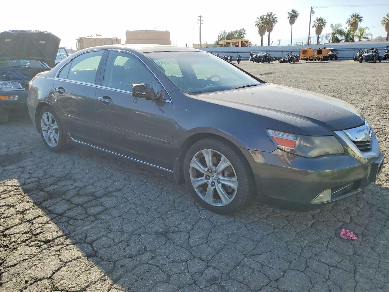 2009 Acura Rl Charcoal vin: JH4KB26679C002154