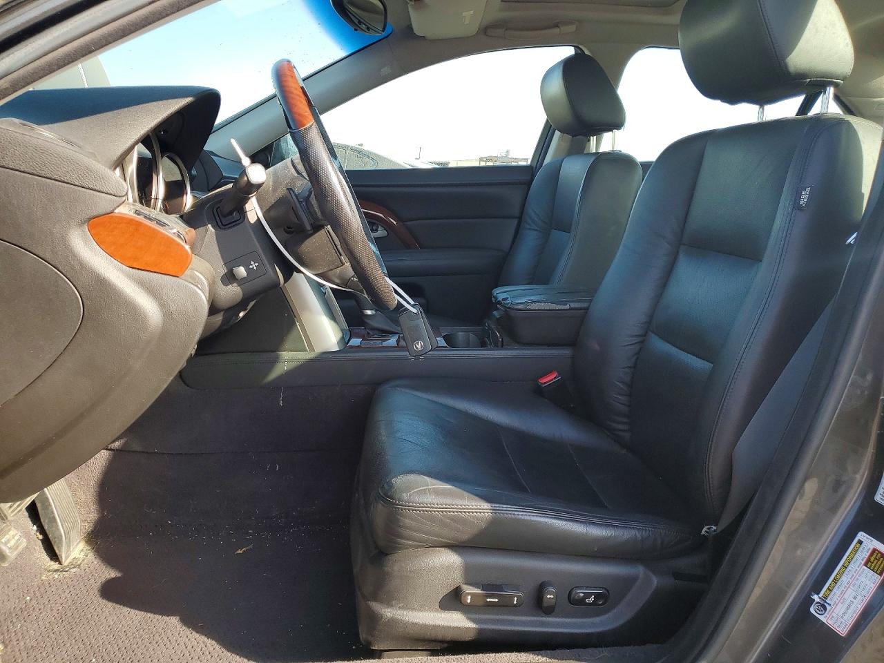 2009 Acura Rl Charcoal vin: JH4KB26679C002154