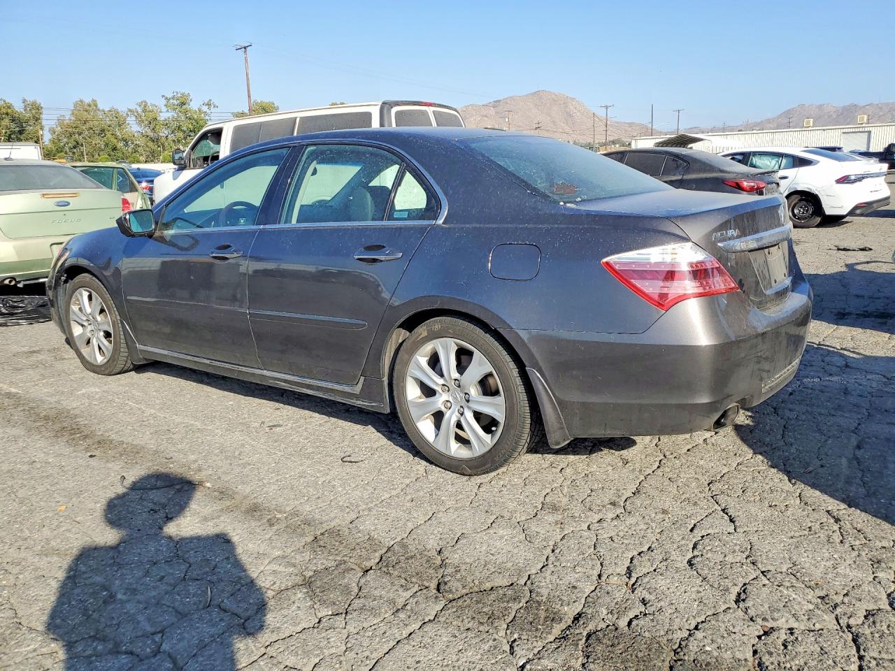 2009 Acura Rl Charcoal vin: JH4KB26679C002154