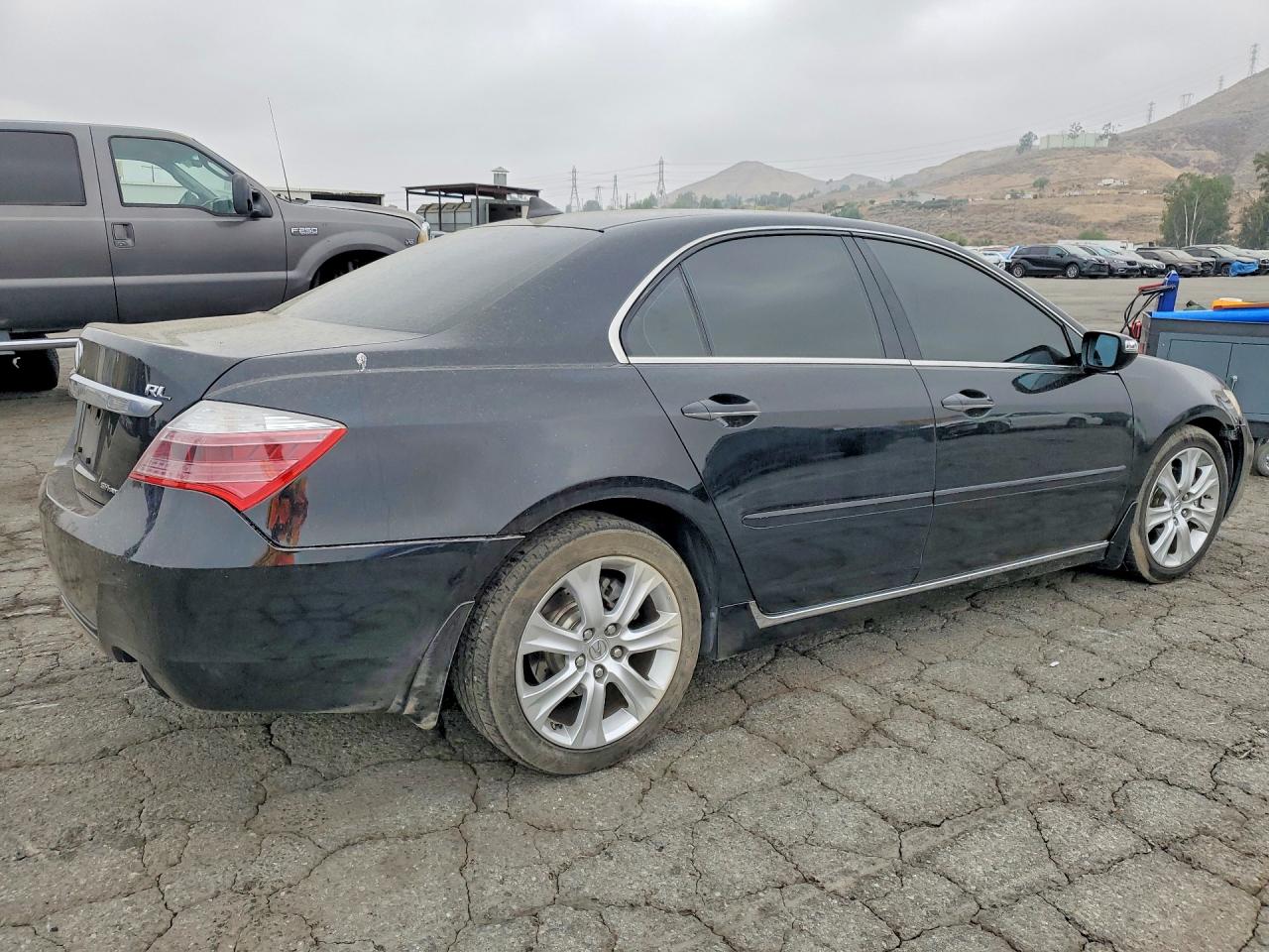 2009 Acura Rl Black vin: JH4KB26679C002266