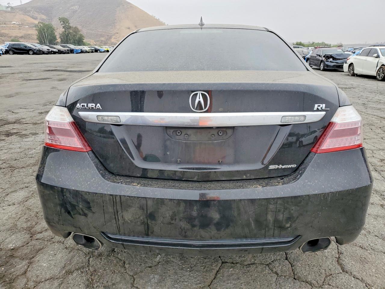 2009 Acura Rl Black vin: JH4KB26679C002266