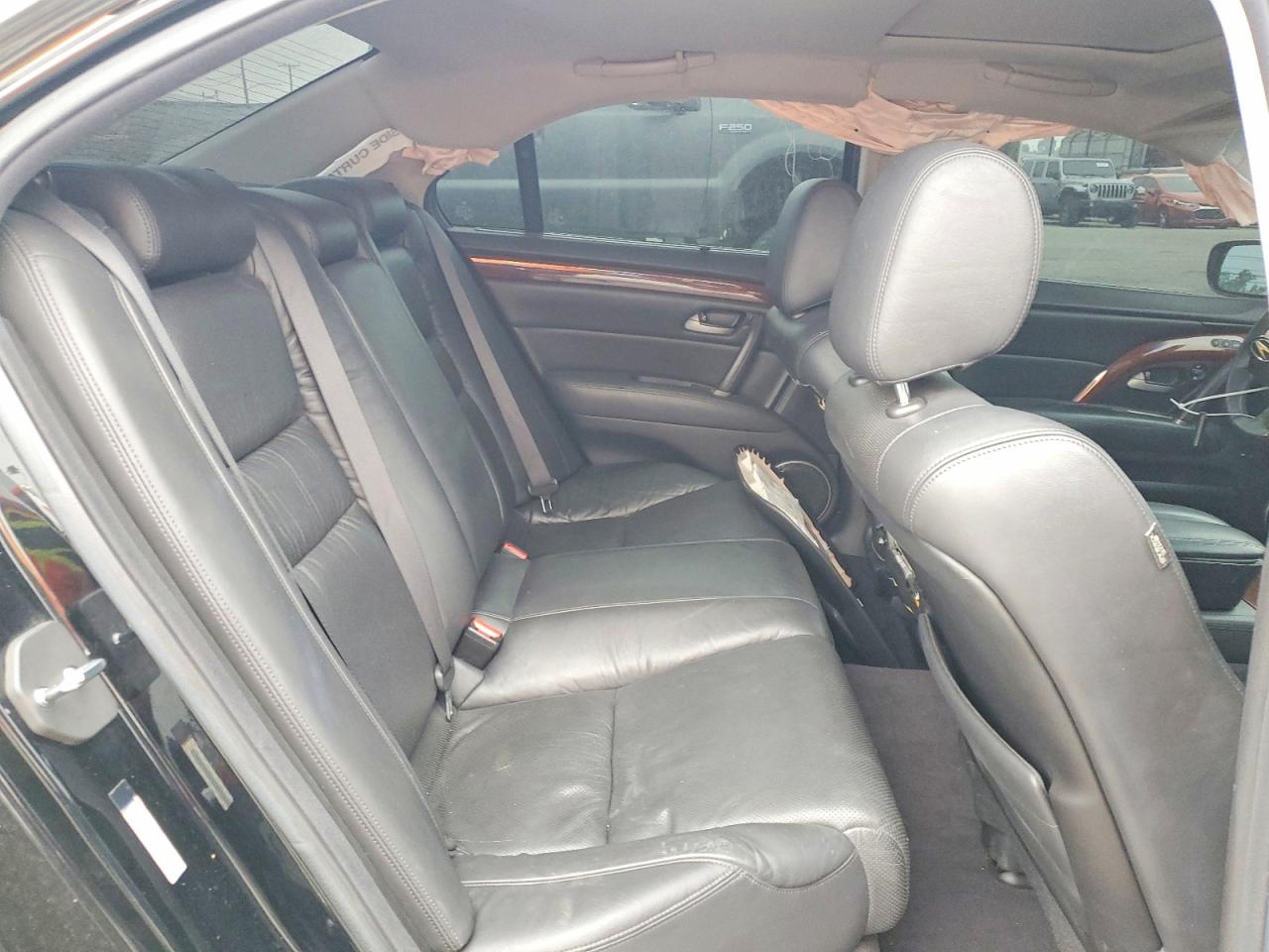 2009 Acura Rl Black vin: JH4KB26679C002266