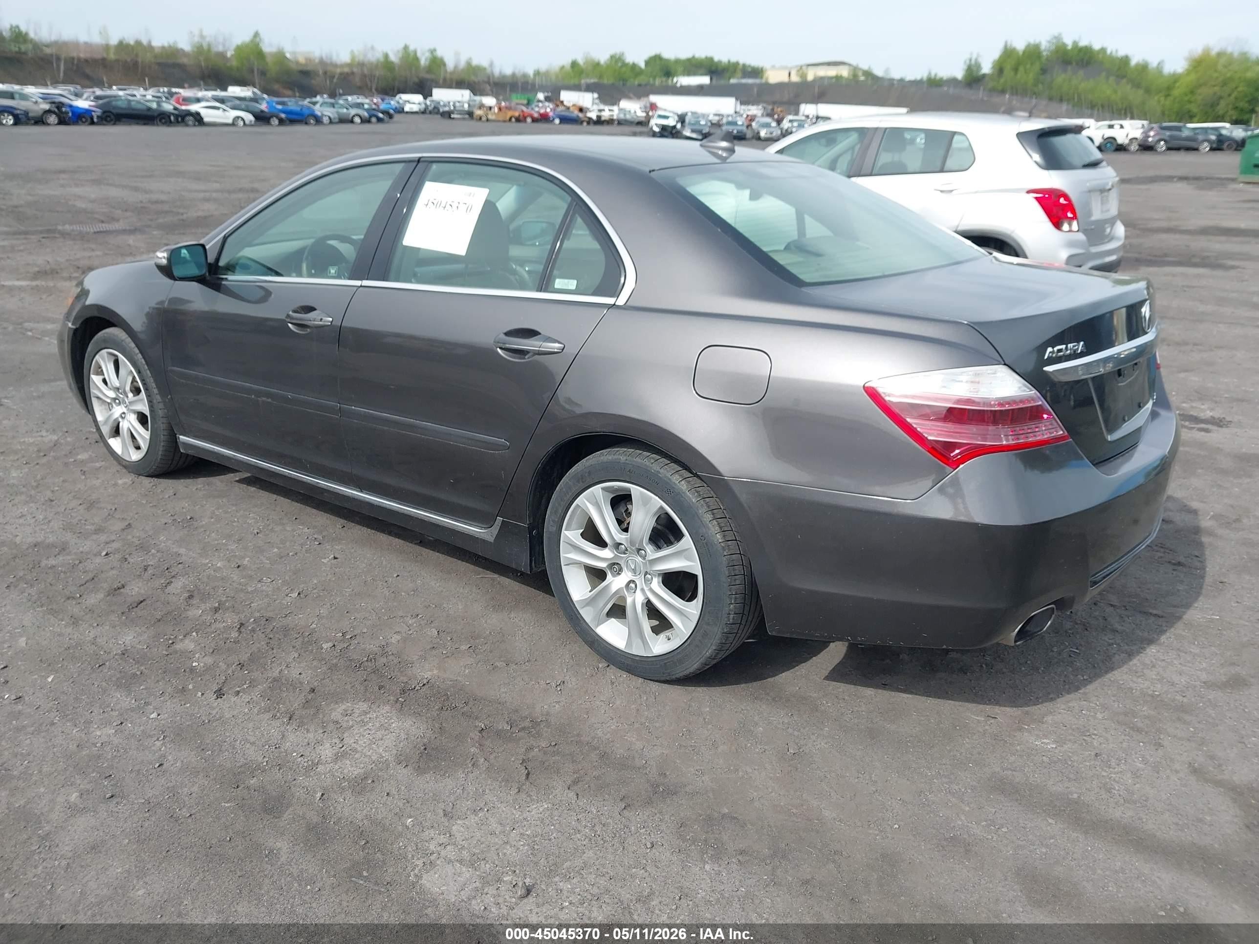 2009 Acura Rl 3.7 Gray vin: JH4KB26689C001613