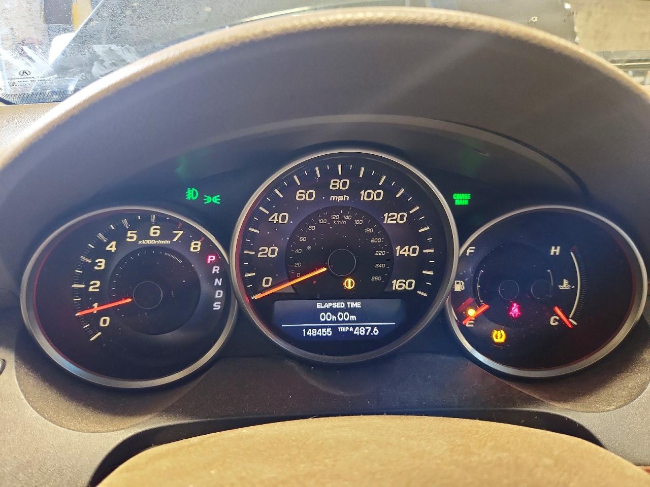 2009 Acura Rl Black vin: JH4KB26689C001921