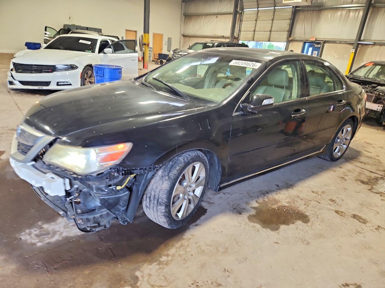 2009 Acura Rl Black vin: JH4KB26689C001921