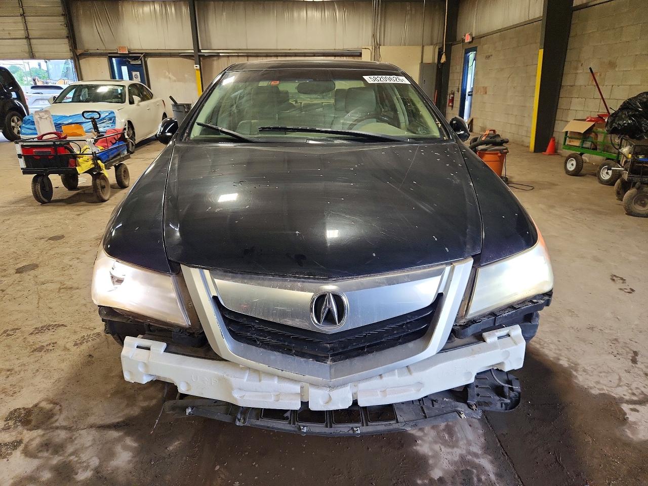 2009 Acura Rl Black vin: JH4KB26689C001921