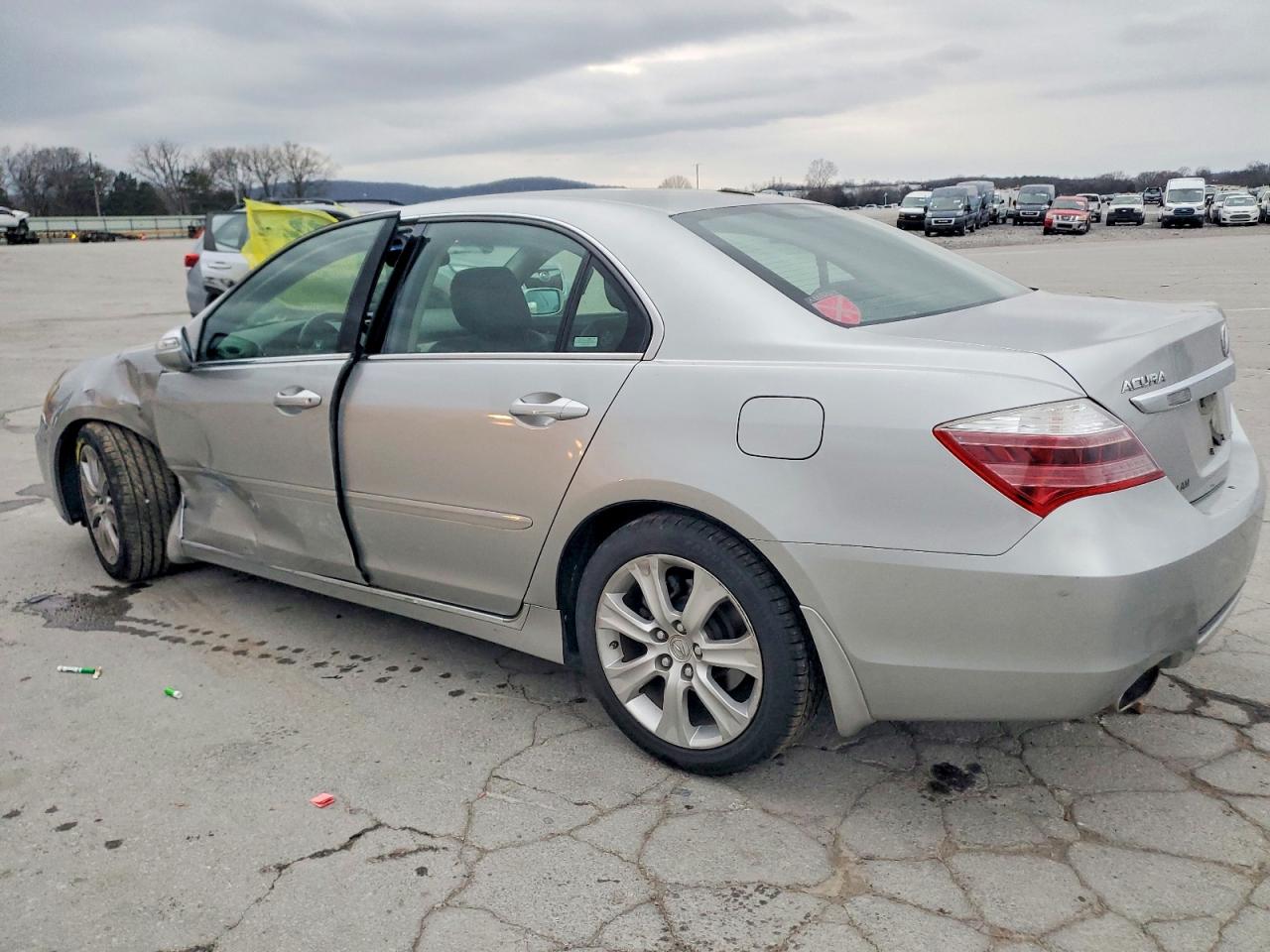 2009 Acura Rl Серебряный vin: JH4KB266X9C001130