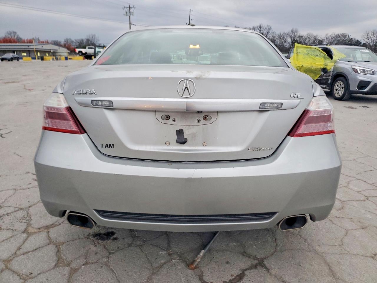 2009 Acura Rl Серебряный vin: JH4KB266X9C001130