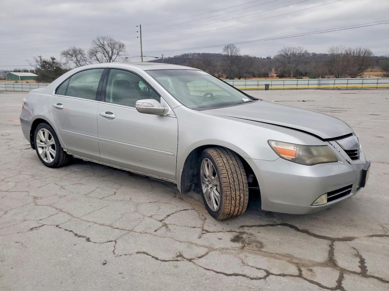 2009 Acura Rl Серебряный vin: JH4KB266X9C001130