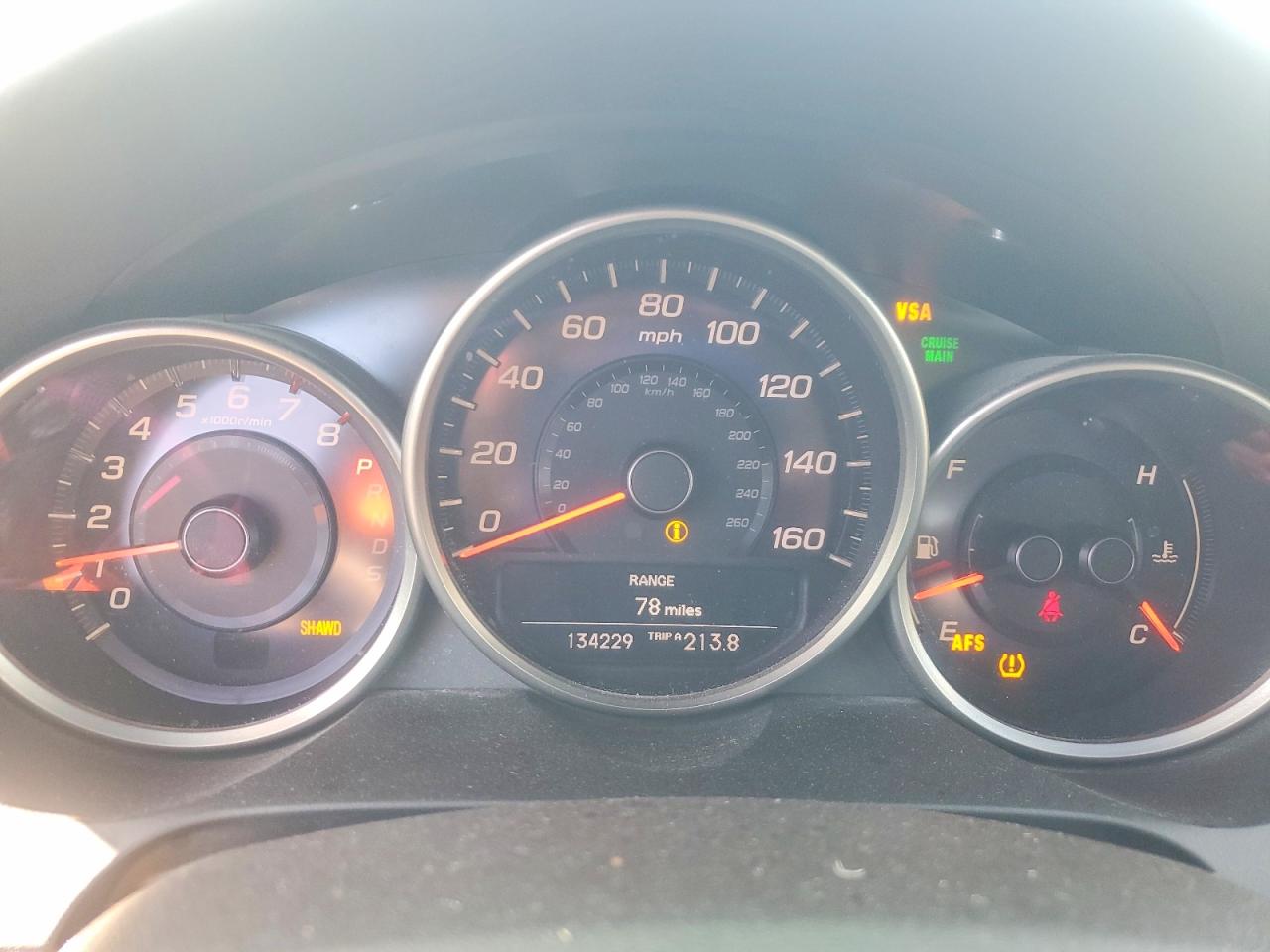2009 Acura Rl Серебряный vin: JH4KB266X9C001130