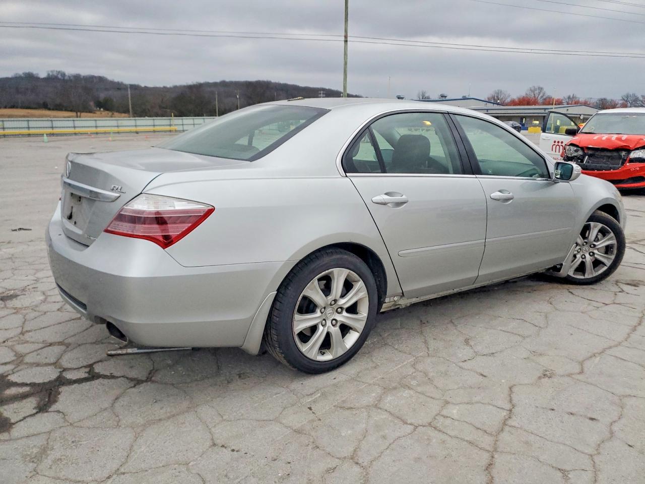 2009 Acura Rl Серебряный vin: JH4KB266X9C001130