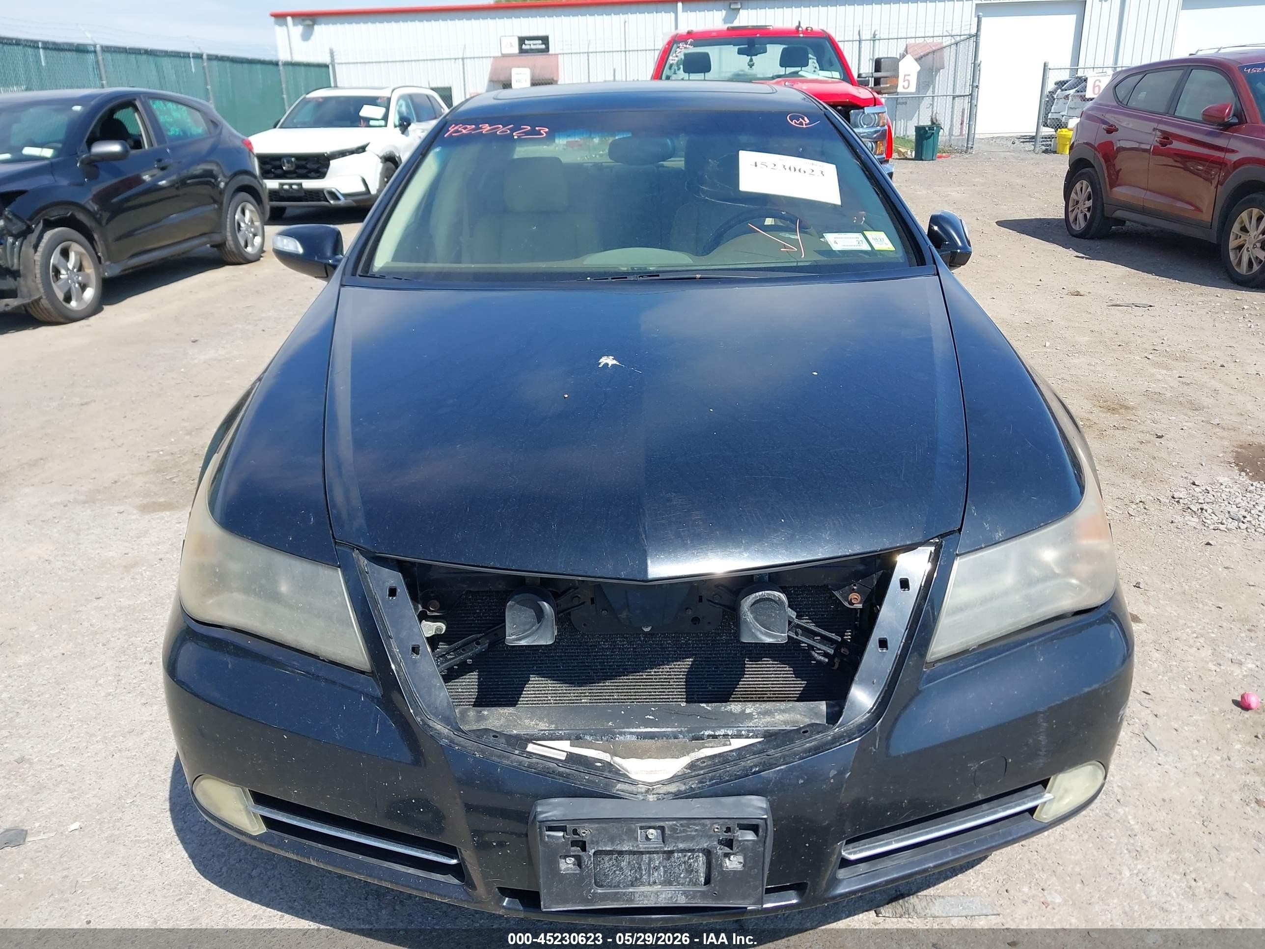 2010 Acura Rl 3.7 Black vin: JH4KB2F60AC001111