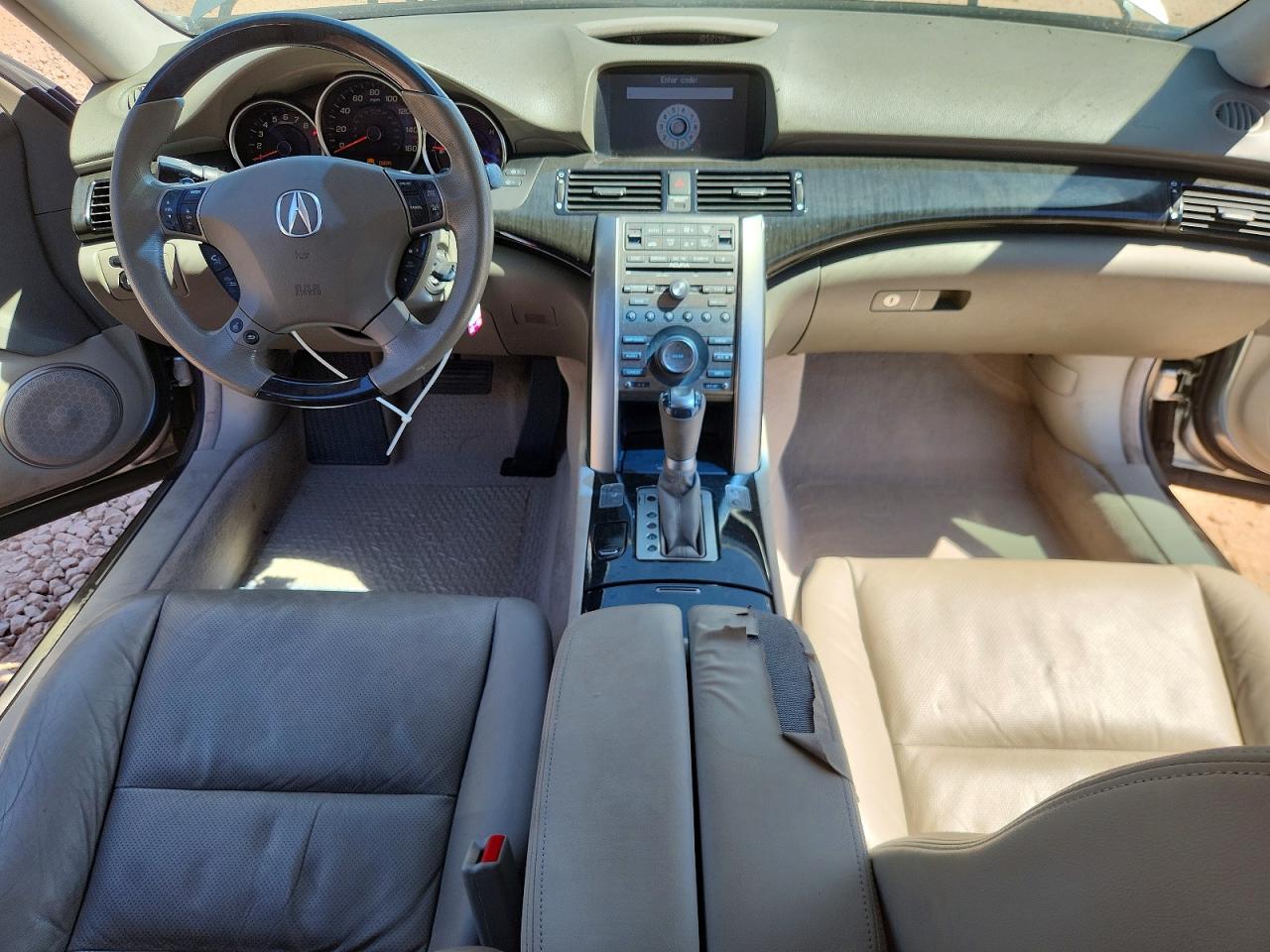 2010 Acura Rl Silver vin: JH4KB2F61AC002848
