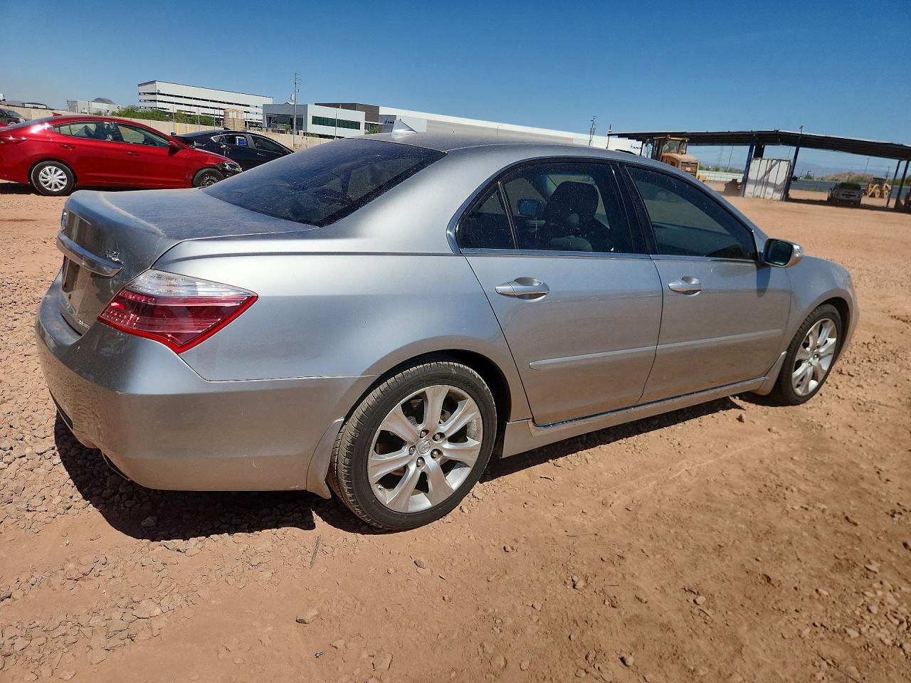 2010 Acura Rl Silver vin: JH4KB2F61AC002848