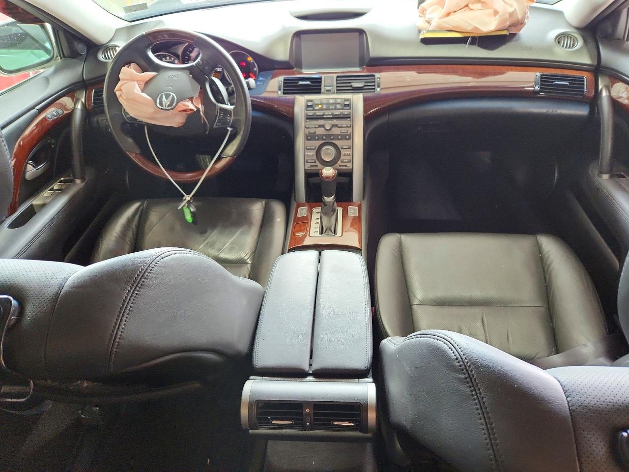 2010 Acura Rl Silver vin: JH4KB2F62AC001868