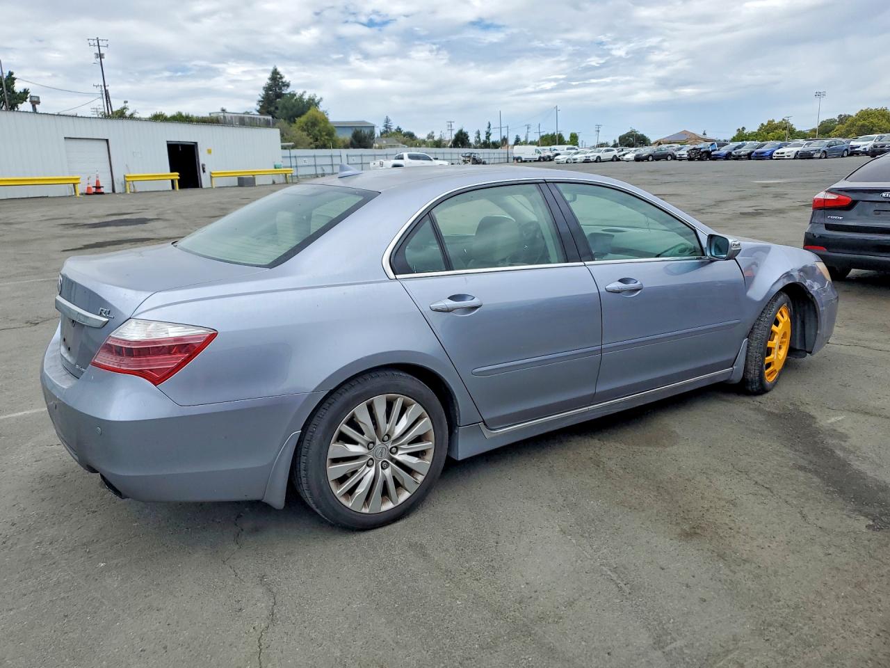 2011 Acura Rl Синий vin: JH4KB2F62BC000902