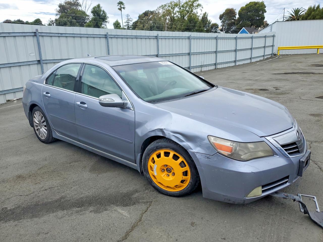 2011 Acura Rl Синий vin: JH4KB2F62BC000902