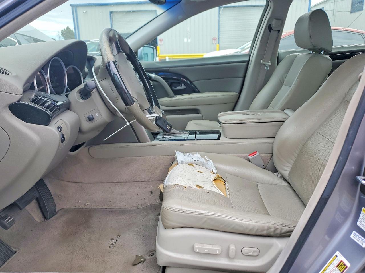 2011 Acura Rl Синий vin: JH4KB2F62BC000902