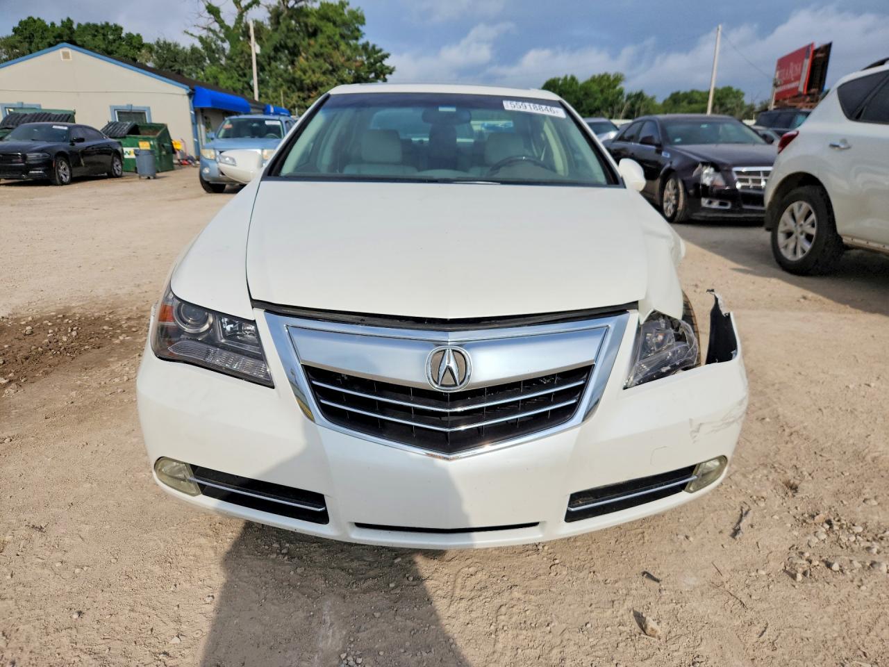 2012 Acura Rl White vin: JH4KB2F62CC000013