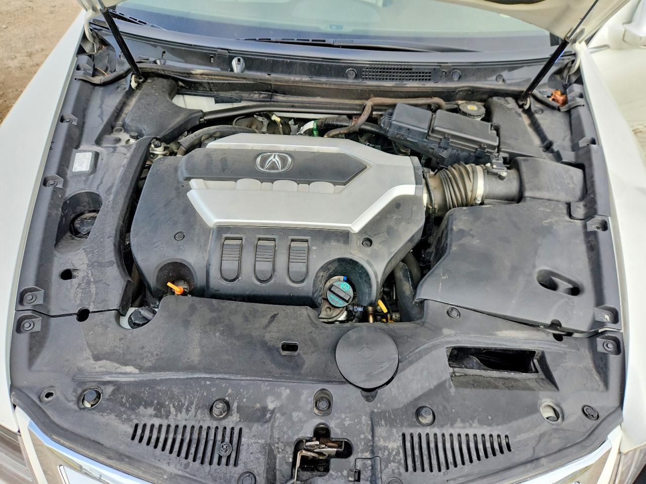 2012 Acura Rl White vin: JH4KB2F62CC000013