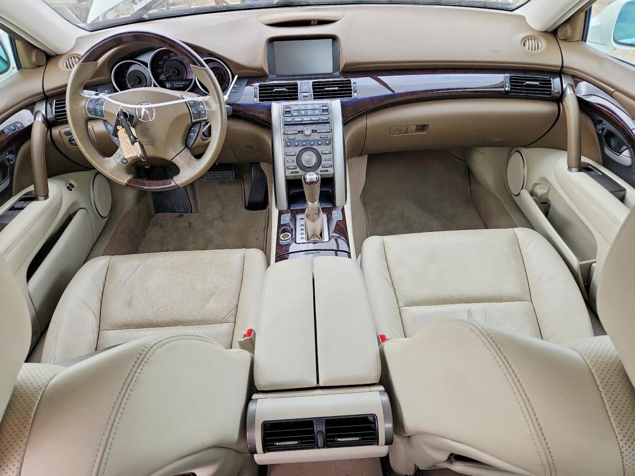 2012 Acura Rl White vin: JH4KB2F62CC000013