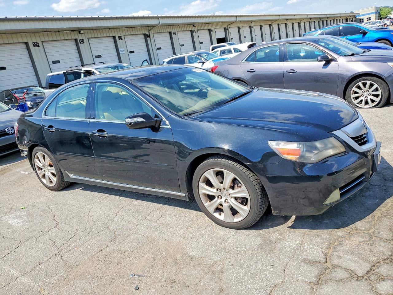 2010 Acura Rl Черный vin: JH4KB2F63AC001927