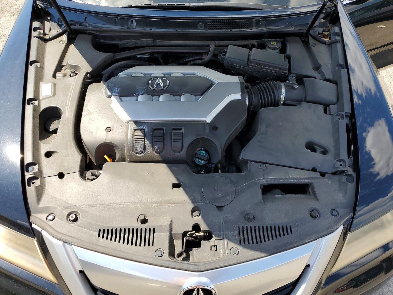 2010 Acura Rl Черный vin: JH4KB2F63AC001927
