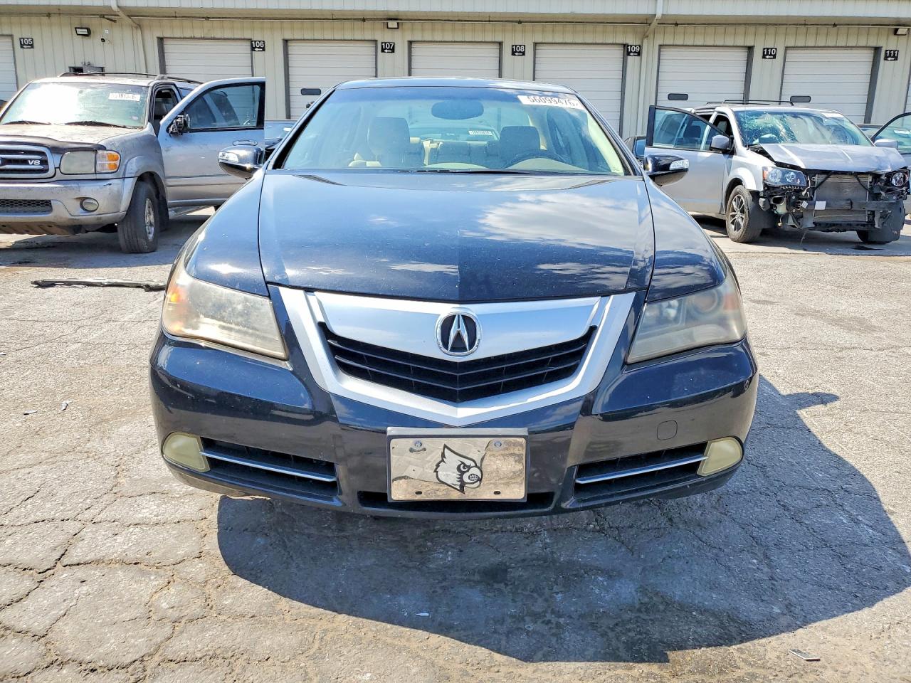 2010 Acura Rl Черный vin: JH4KB2F63AC001927
