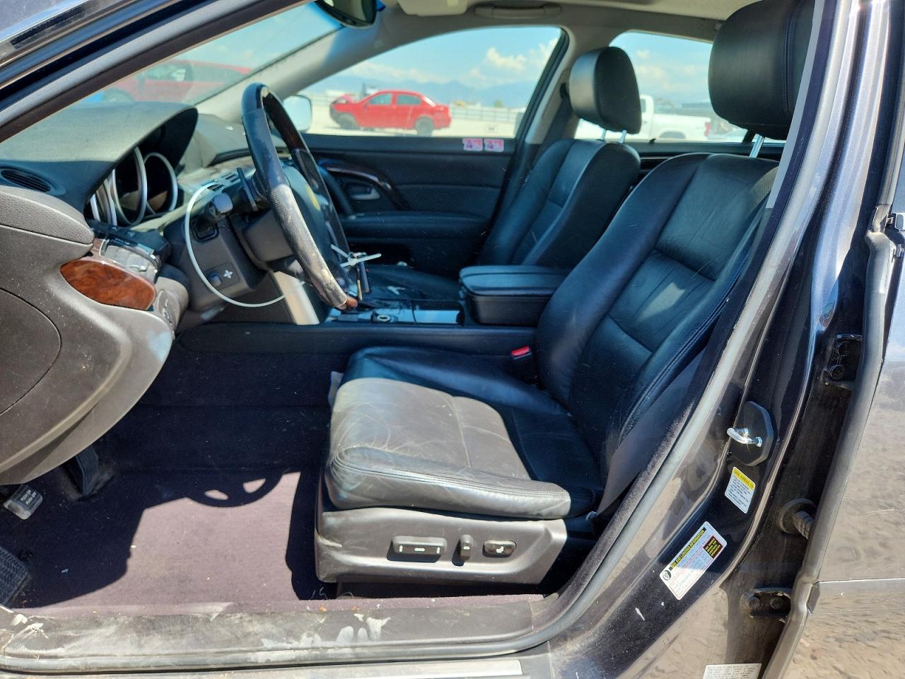 2011 Acura Rl Charcoal vin: JH4KB2F63BC000259