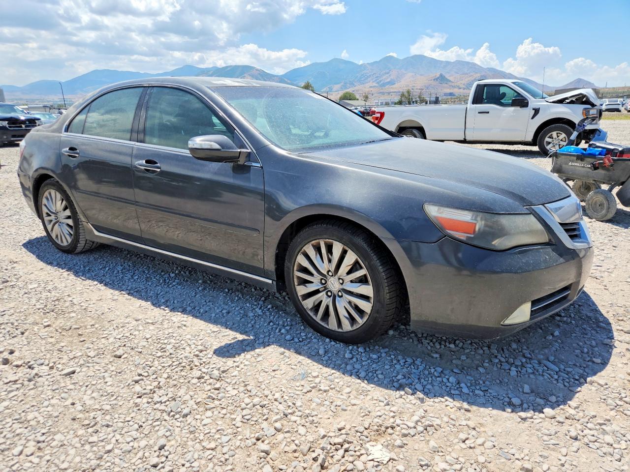 2011 Acura Rl Charcoal vin: JH4KB2F63BC000259