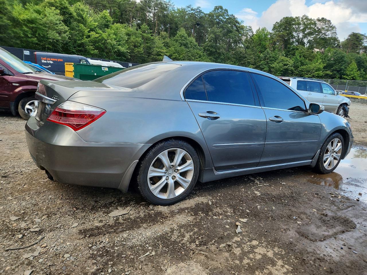 2010 Acura Rl Gray vin: JH4KB2F64AC000303