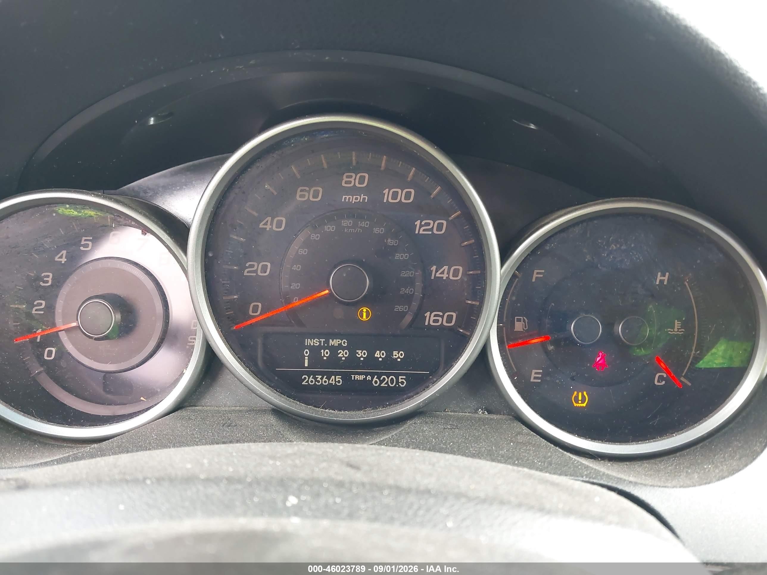 2010 Acura Rl 3.7 Gray vin: JH4KB2F65AC000715