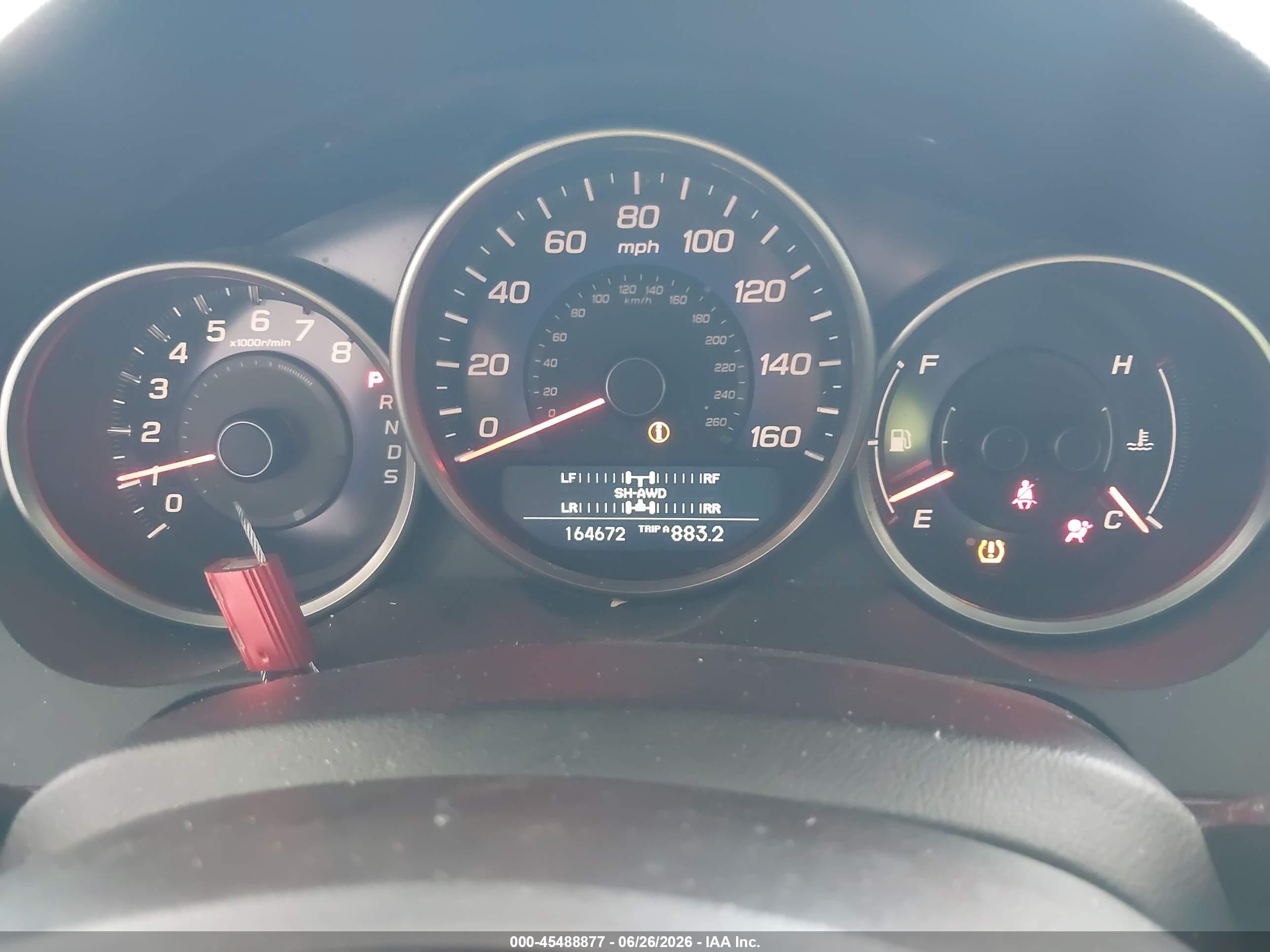 2010 Acura Rl 3.7 White vin: JH4KB2F65AC002187