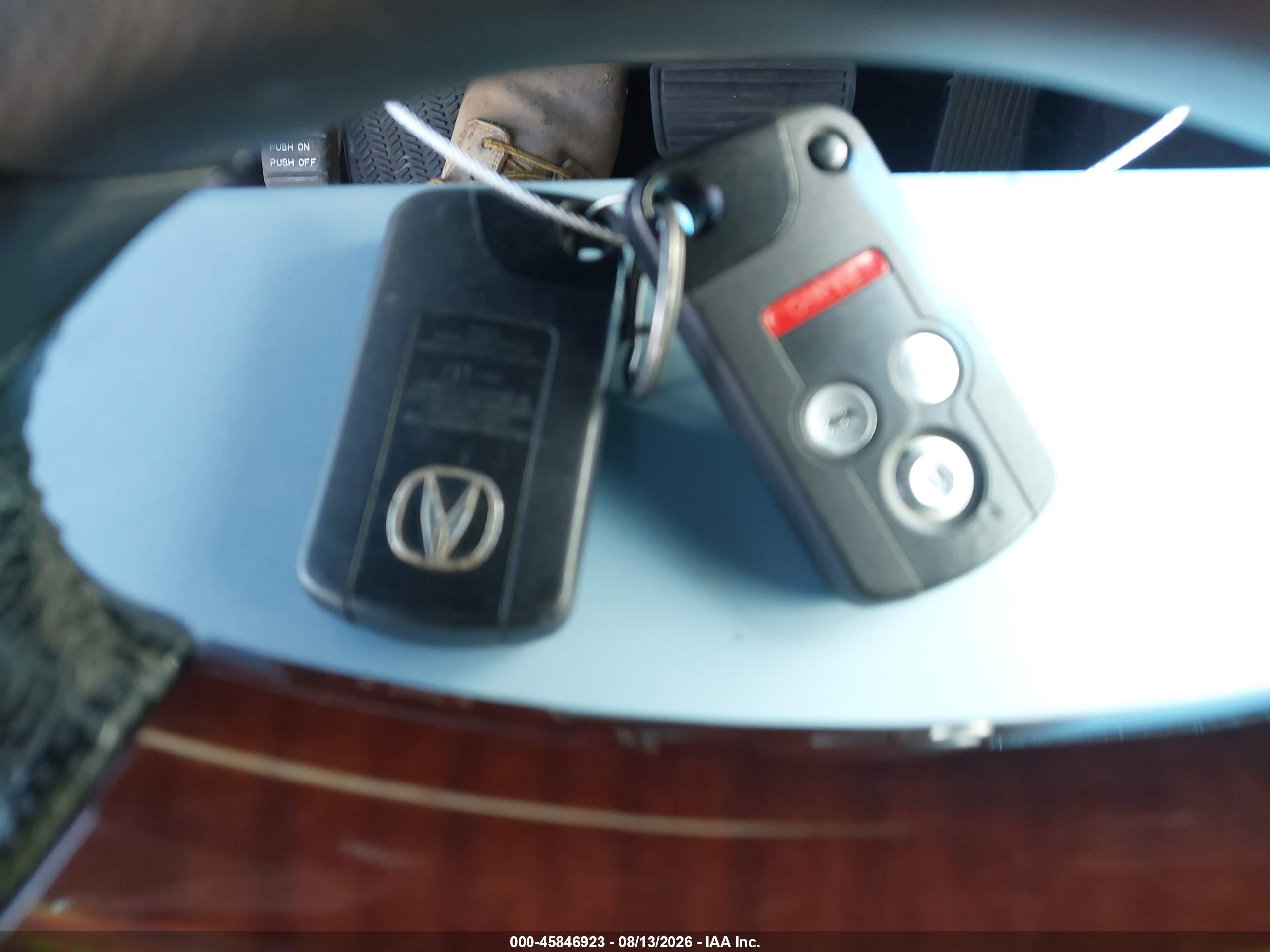 2010 Acura Rl 3.7 Black vin: JH4KB2F67AC001896