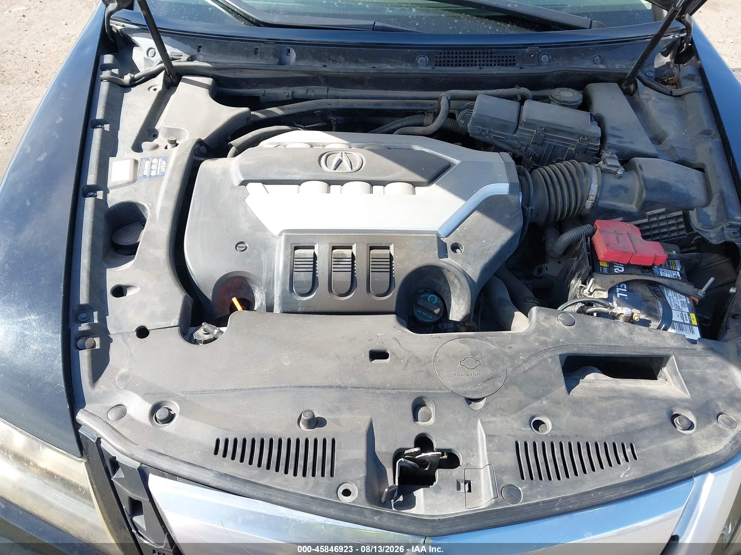 2010 Acura Rl 3.7 Black vin: JH4KB2F67AC001896
