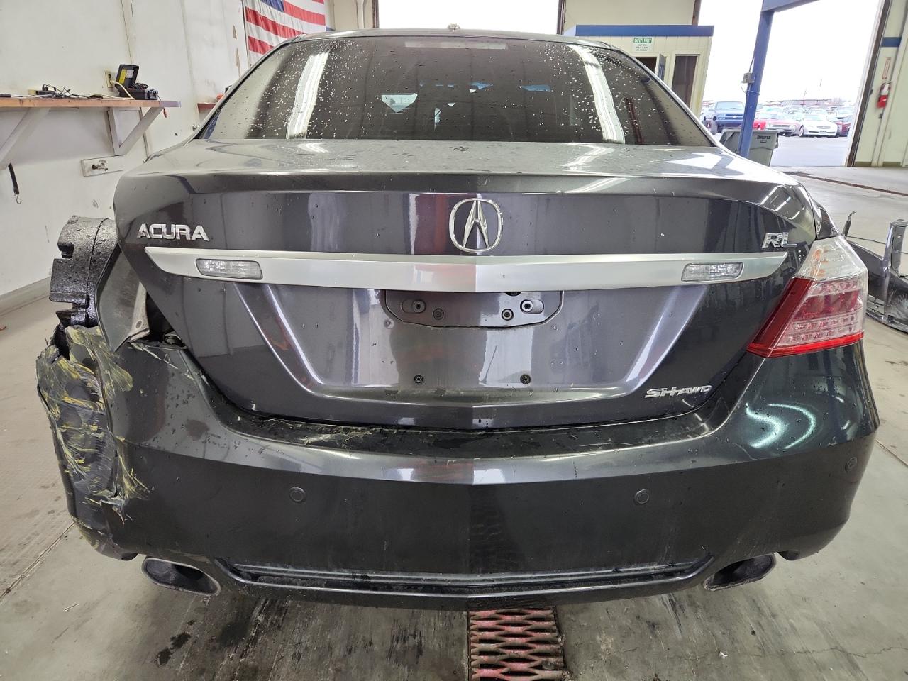 2011 Acura Rl Угольный vin: JH4KB2F67BC000961