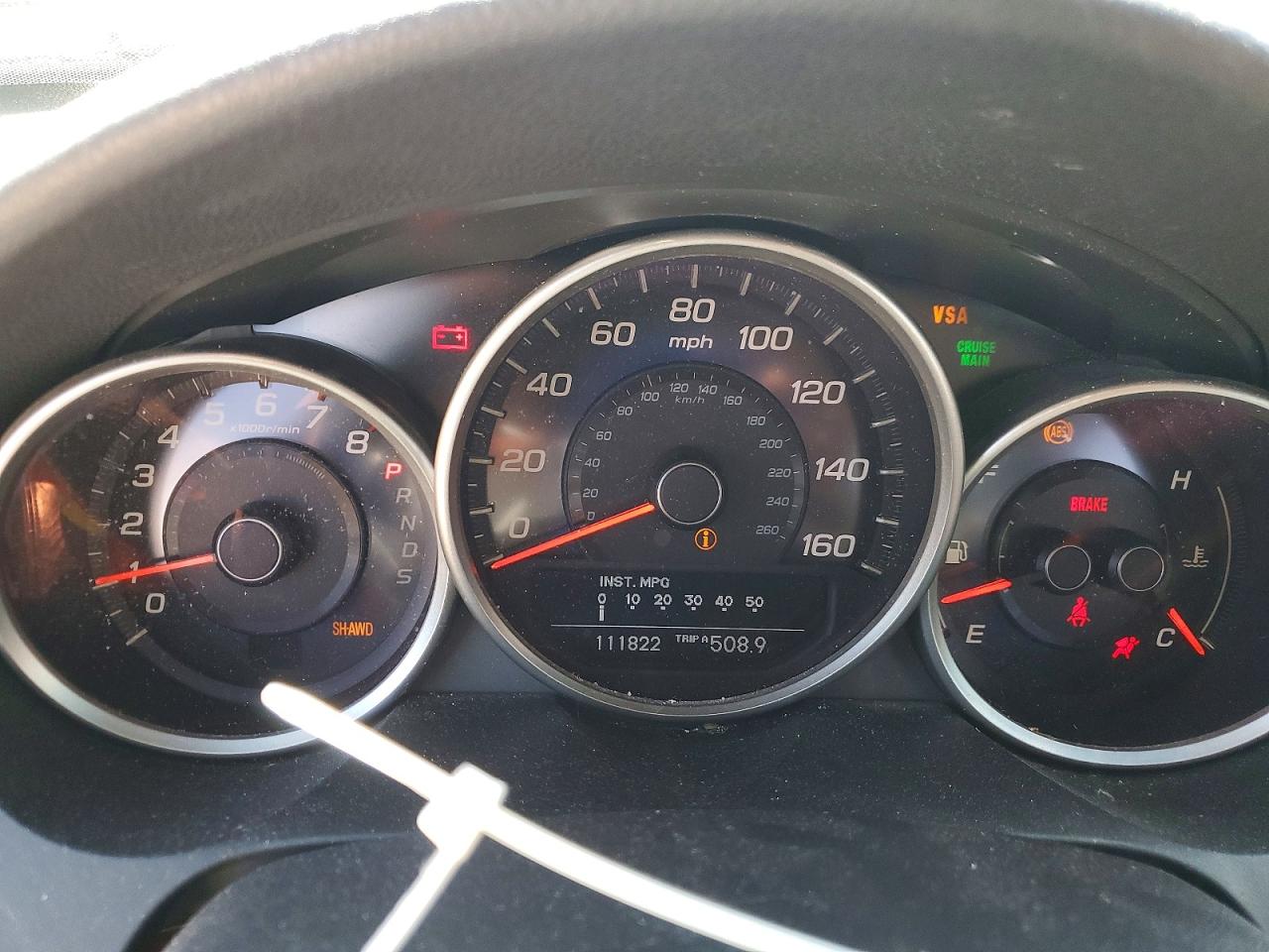 2010 Acura Rl Black vin: JH4KB2F68AC002586