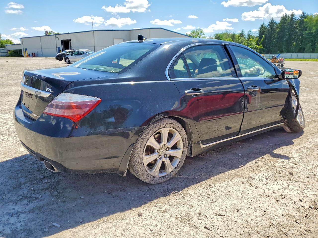 2010 Acura Rl Black vin: JH4KB2F68AC002586